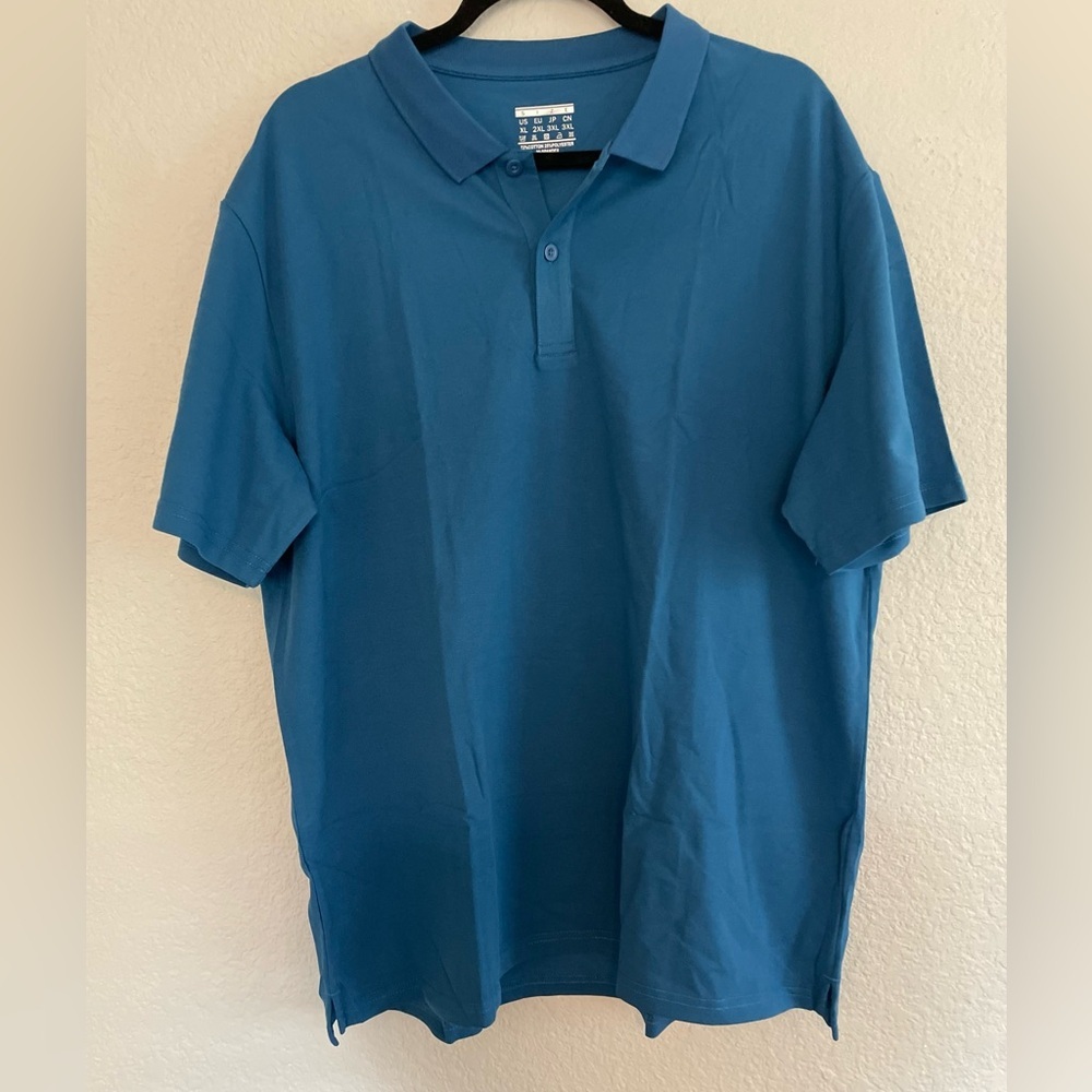 Men's Blue Polo Shirt
